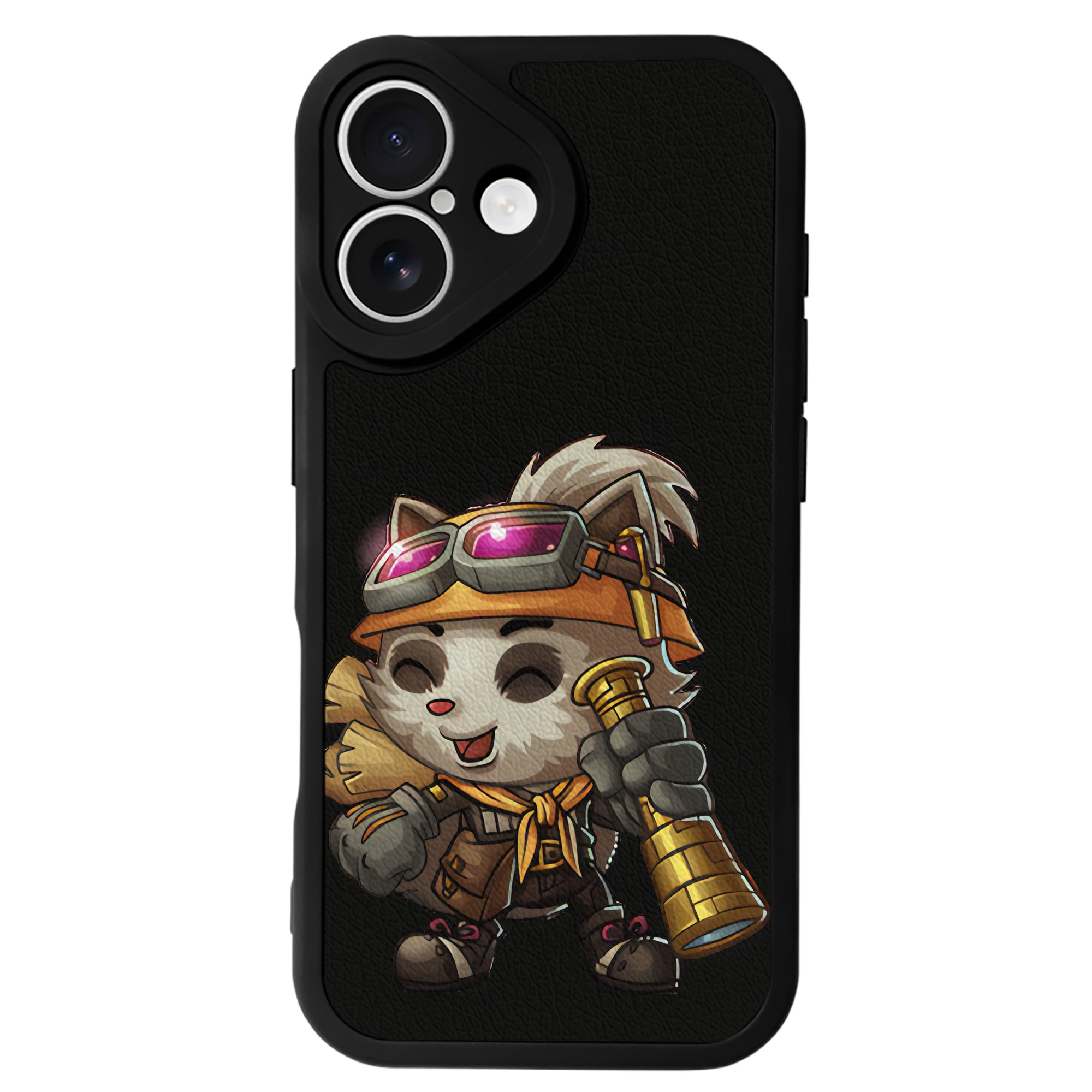 リーグ・オブ・レジェンド League of Legends LOL 【iPhone 16シリーズ対応】シリコンスマホケース（レザー調） 材質：シリコン